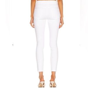MOTHER jeans Pixie ankle fray in Fairest of them All White 26 new with tags